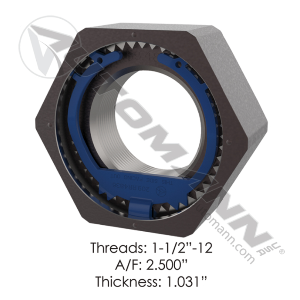 TUERCA DE RUEDA DELANTERA ROSCA STD DE AJUSTE 209.4836